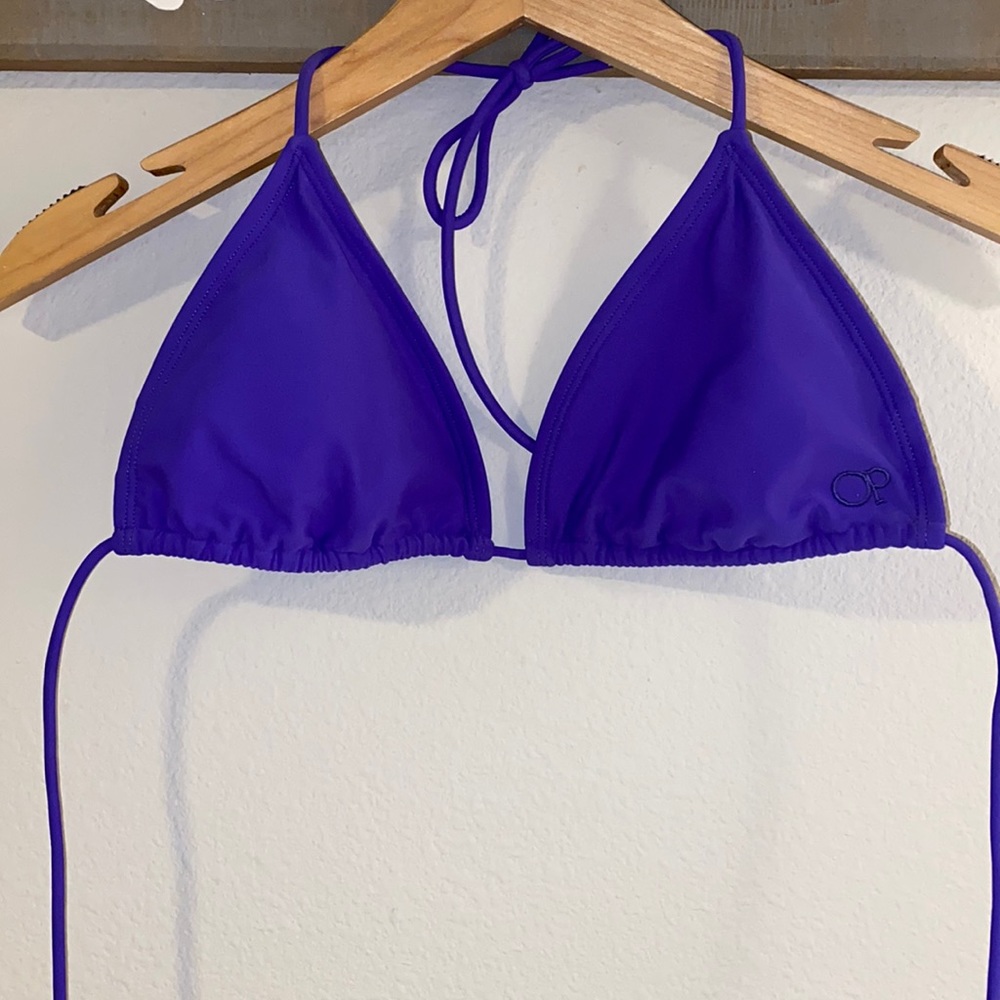 OP Beach Wear Purple Bikini Top